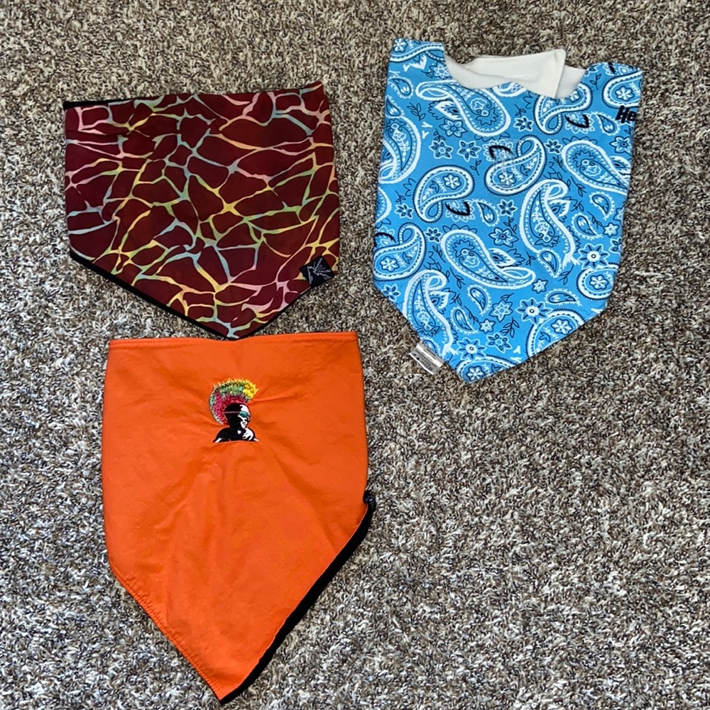 Screamer ski snowboard fleece lined gaiter scarf bib Glen Plake Tahoe bundle